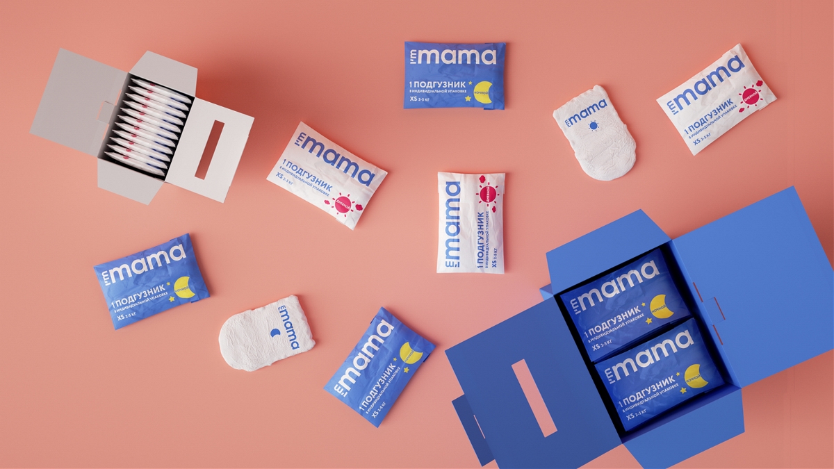 I`m Mama 婴儿用品包装设计欣赏