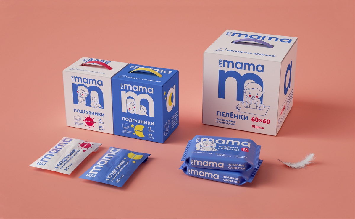I`m Mama 婴儿用品包装设计欣赏